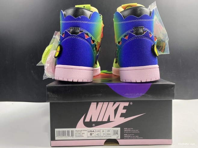 X OG HIGH 1 AIR BALVIN DC3481-900 JORDAN J 0723